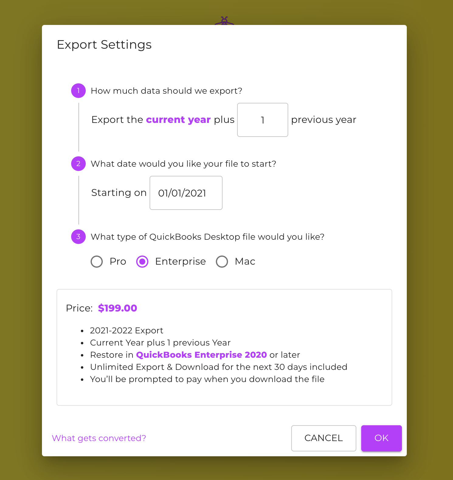 The Export Process – exportmybooks.com